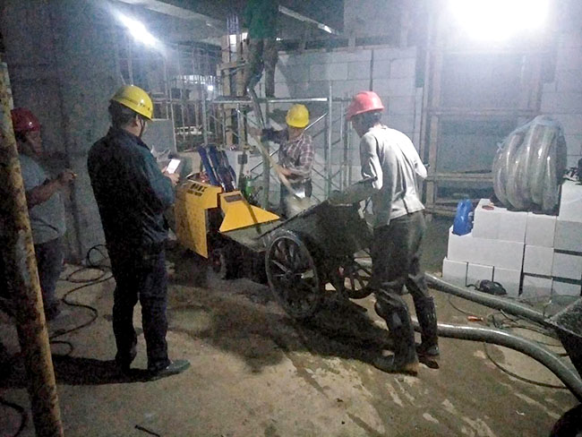 二次結構輸送泵廠家施工現(xiàn)場 二次結構輸送泵廠家施工現(xiàn)場