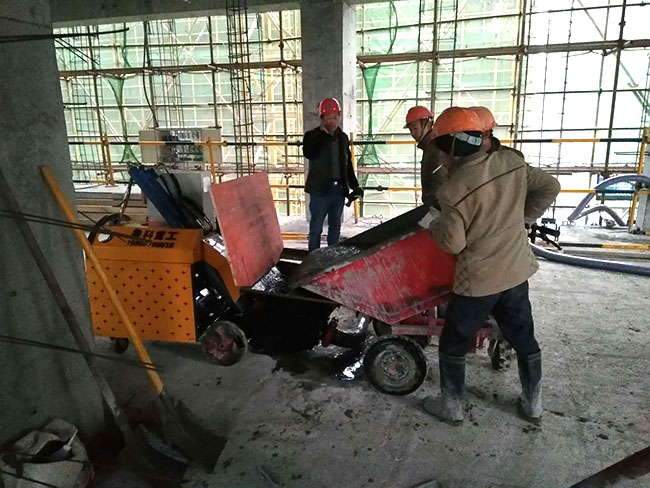 小型混凝土輸送泵 小型混凝土輸送泵