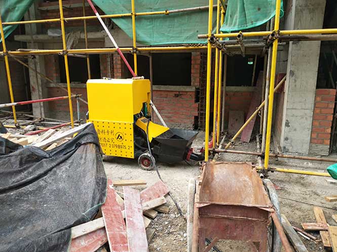 5月4日徐州二次構(gòu)造柱泵合作陜西建工泉城花都項目