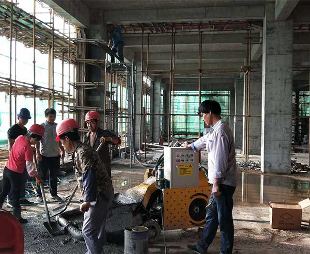 新型二次構(gòu)造柱泵施工現(xiàn)場 新型二次構(gòu)造柱泵施工現(xiàn)場