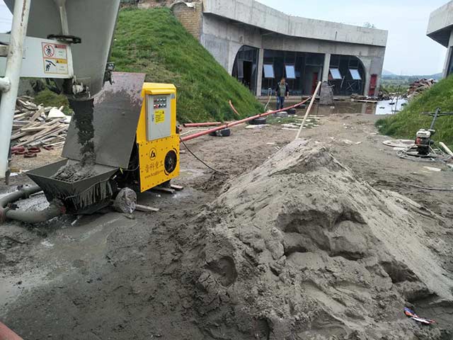 二次結構泵施工