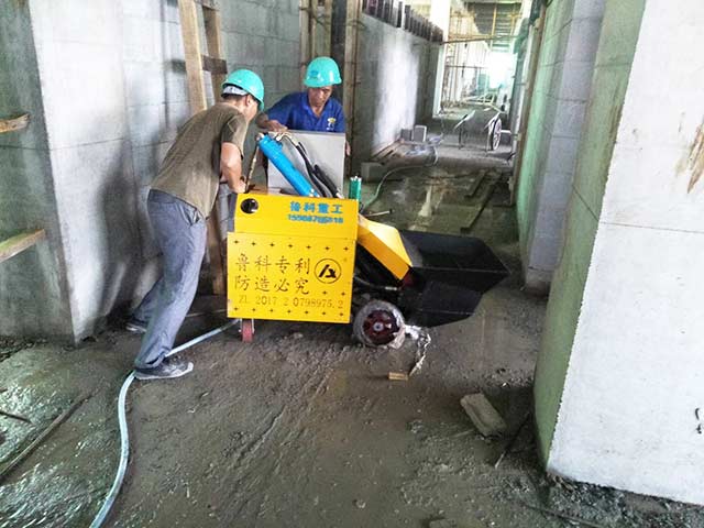 二次結構泵施工 二次結構泵施工