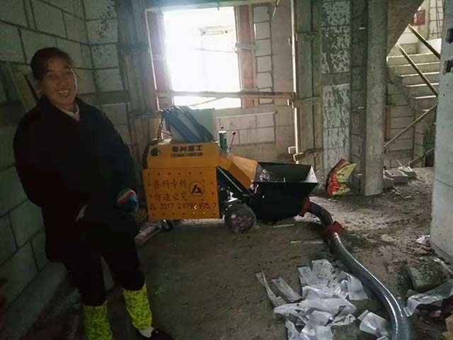 人工混凝土小型輸送泵 人工混凝土小型輸送泵