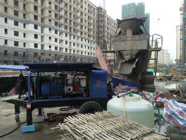 小型細石混凝土泵車 小型細石混凝土泵車