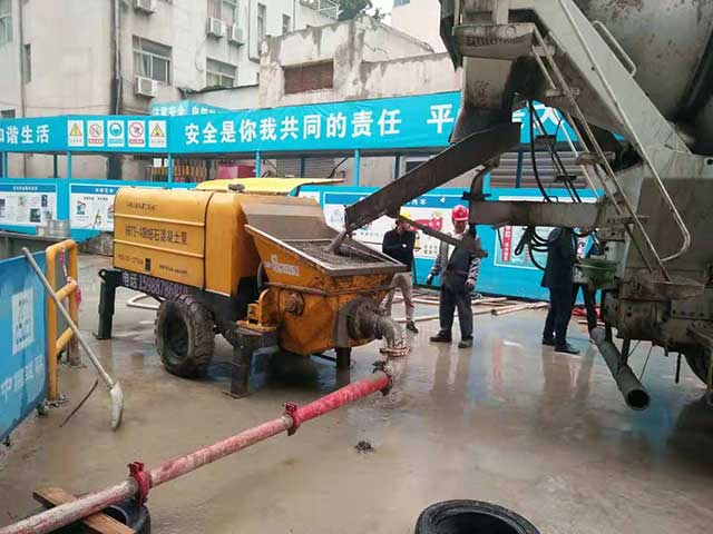 小型細(xì)石混凝土泵 小型細(xì)石混凝土泵