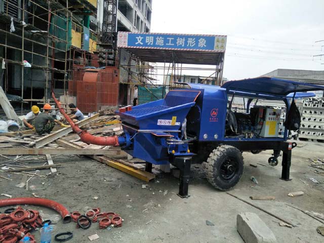 全能型細石混凝土泵 全能型細石混凝土泵
