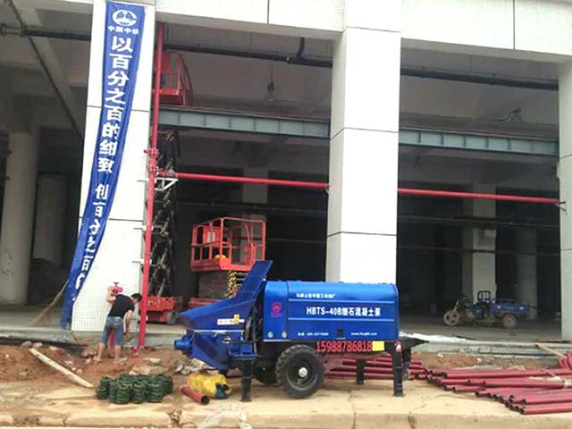 建筑用細(xì)石混凝土泵 建筑用細(xì)石混凝土泵