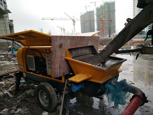 建筑用細(xì)石混凝土泵 建筑用細(xì)石混凝土泵