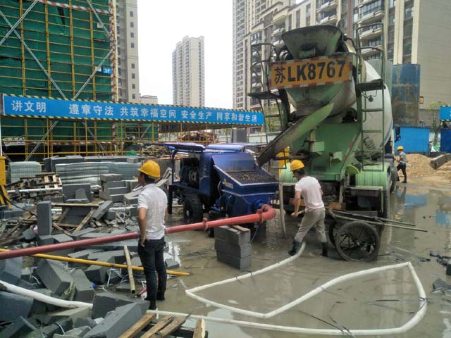 建筑用細石混凝土泵 建筑用細石混凝土泵