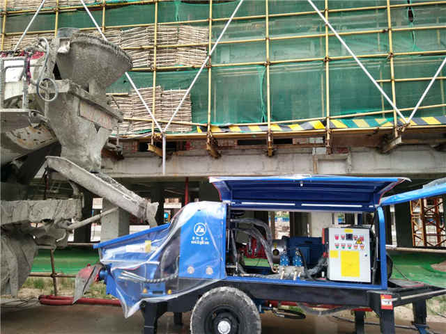 礦用小型細石混凝土泵 礦用小型細石混凝土泵