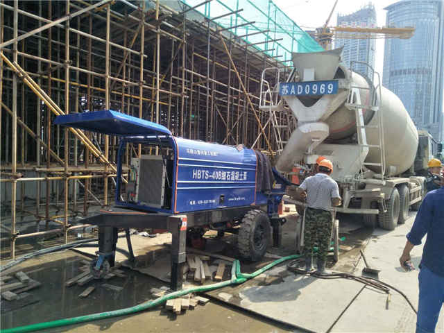 礦用小型細石混凝土泵 礦用小型細石混凝土泵