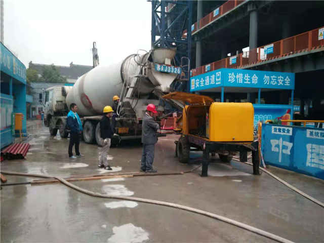 細石混凝土泵機 細石混凝土泵機