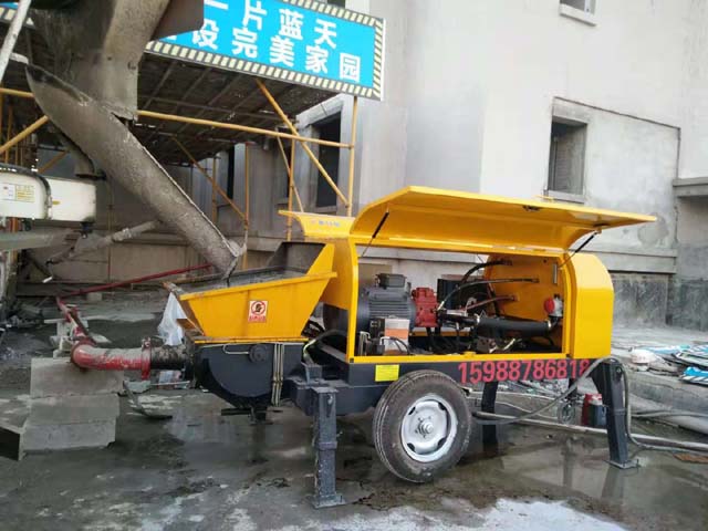 細石混凝土泵機 細石混凝土泵機