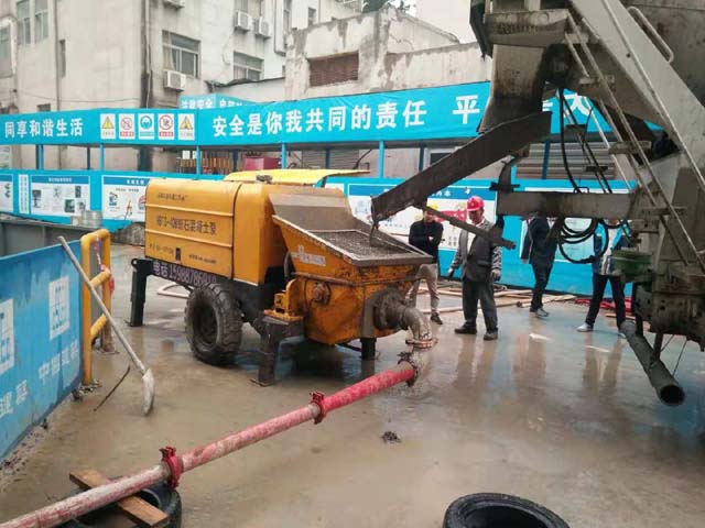 細石混凝土泵機 細石混凝土泵機