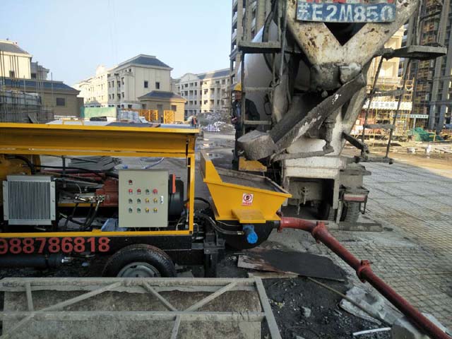 細石混凝土泵機 細石混凝土泵機