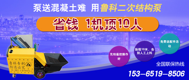 二次構(gòu)造柱輸送泵 二次構(gòu)造柱輸送泵