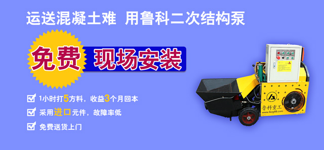 二次構(gòu)造柱輸送泵 二次構(gòu)造柱輸送泵