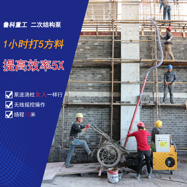 蓋樓二次結(jié)構(gòu)澆砼用輸送泵 蓋樓二次結(jié)構(gòu)澆砼用輸送泵