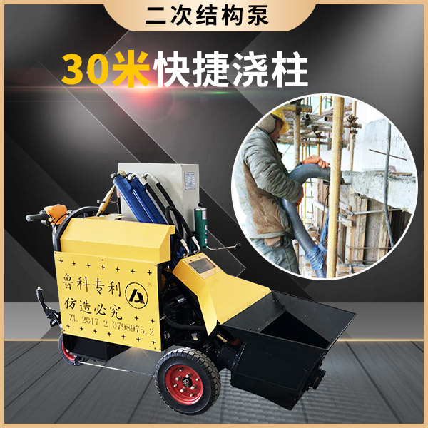 小型二次結(jié)構(gòu)柱澆筑泵多少錢(qián)