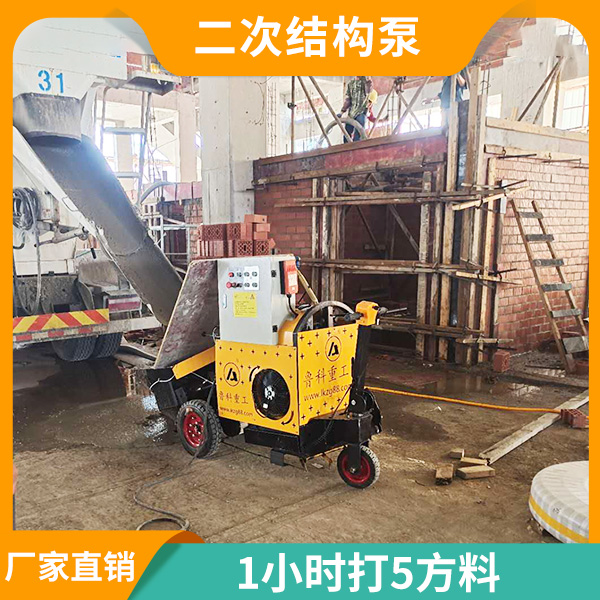 二次結構輸送泵