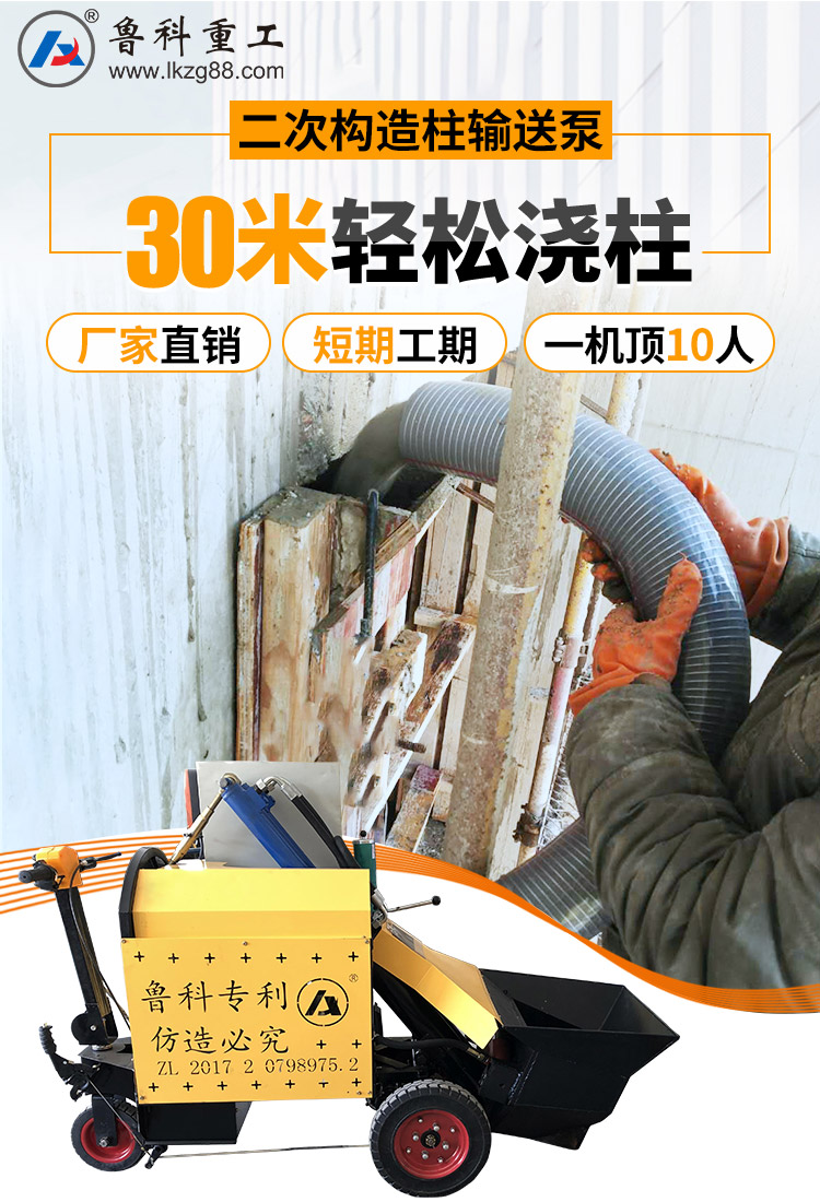 二次構(gòu)造柱輸送泵 二次構(gòu)造柱輸送泵